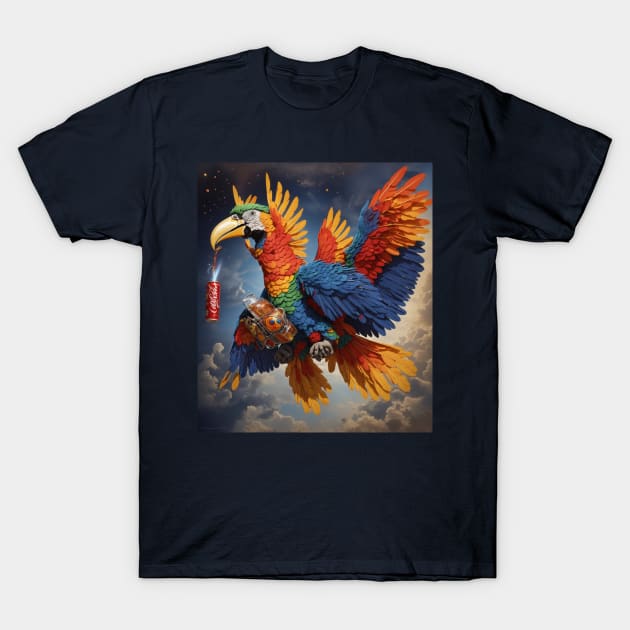 Macaw Crazy T-Shirt by jleopold